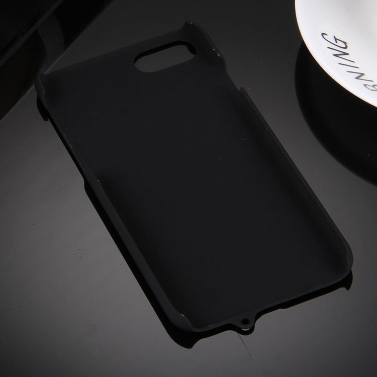 For  iPhone 8 & 7  Smiling Face NICE Words Pattern TPU Protective Cover Case with Lanyard Hole