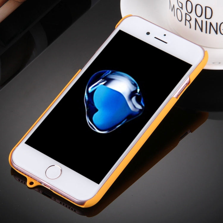 For  iPhone 8 & 7  Smiling Face NICE Words Pattern TPU Protective Cover Case with Lanyard Hole