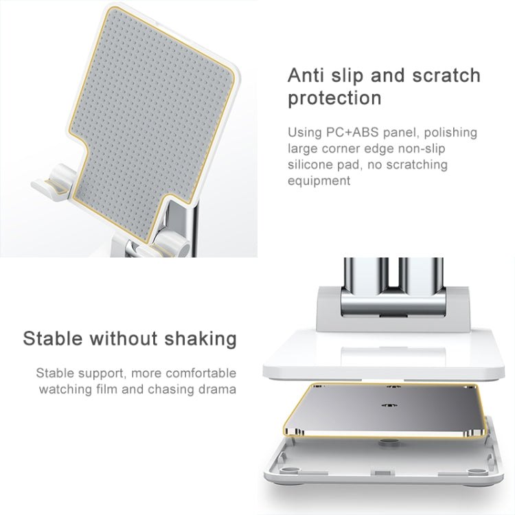 CCT7 Universal Portable Folding Desktop Holder Bracket for Mobile Phone Tablet