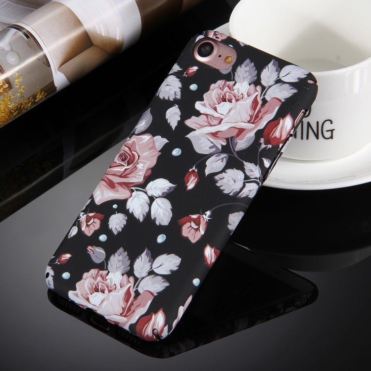 For  iPhone 8 & 7  Water Decals Noctilucent PC Protective Case