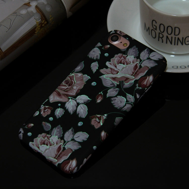 For  iPhone 8 & 7  Water Decals Noctilucent PC Protective Case