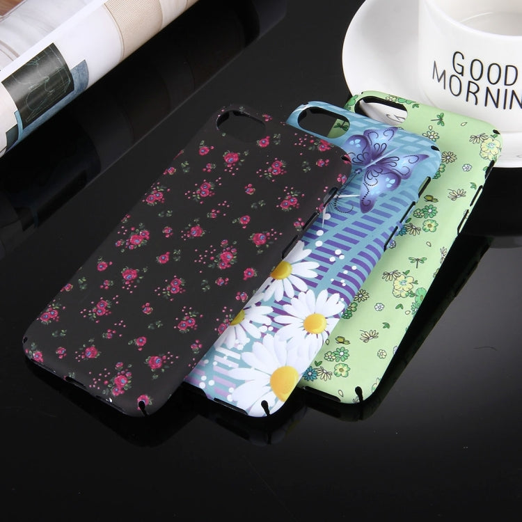 For  iPhone 8 & 7  Water Decals Noctilucent PC Protective Case