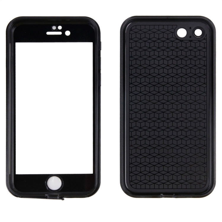 For  iPhone 8 & 7  Tridimensional Diamond Pattern Life Waterproof Protective Case