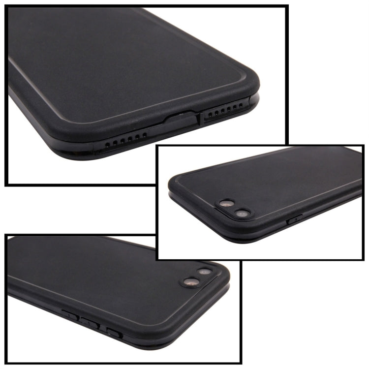 For  iPhone 8 & 7  Tridimensional Diamond Pattern Life Waterproof Protective Case