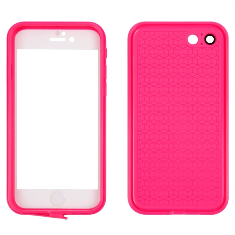 For  iPhone 8 & 7  Tridimensional Diamond Pattern Life Waterproof Protective Case