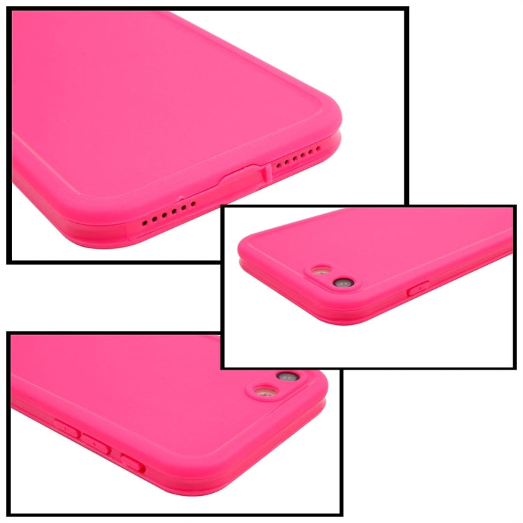 For  iPhone 8 & 7  Tridimensional Diamond Pattern Life Waterproof Protective Case