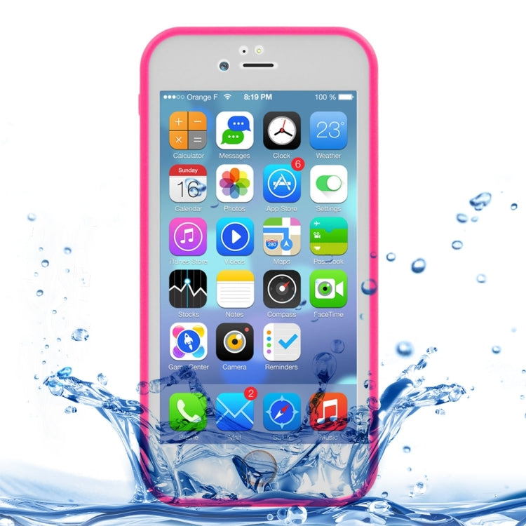 For  iPhone 8 & 7  Tridimensional Diamond Pattern Life Waterproof Protective Case