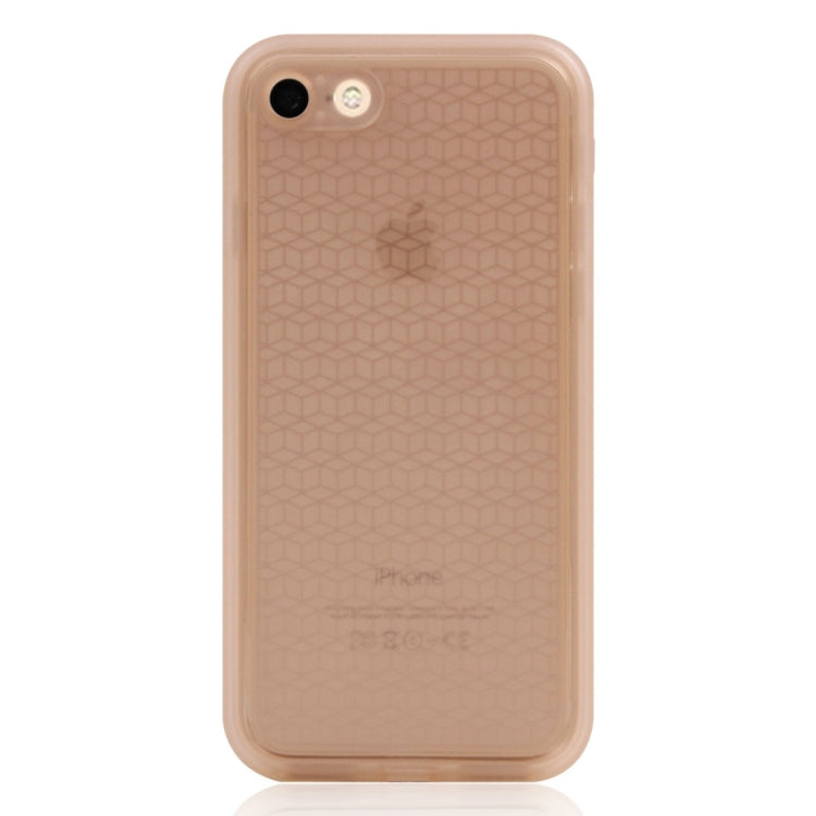 For  iPhone 8 & 7  Tridimensional Diamond Pattern Life Waterproof Protective Case