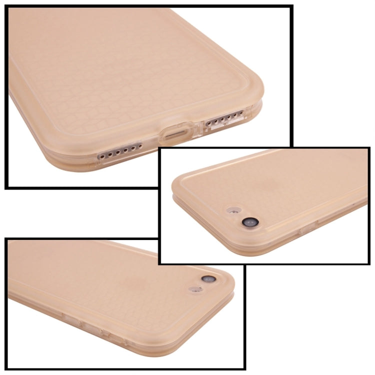 For  iPhone 8 & 7  Tridimensional Diamond Pattern Life Waterproof Protective Case