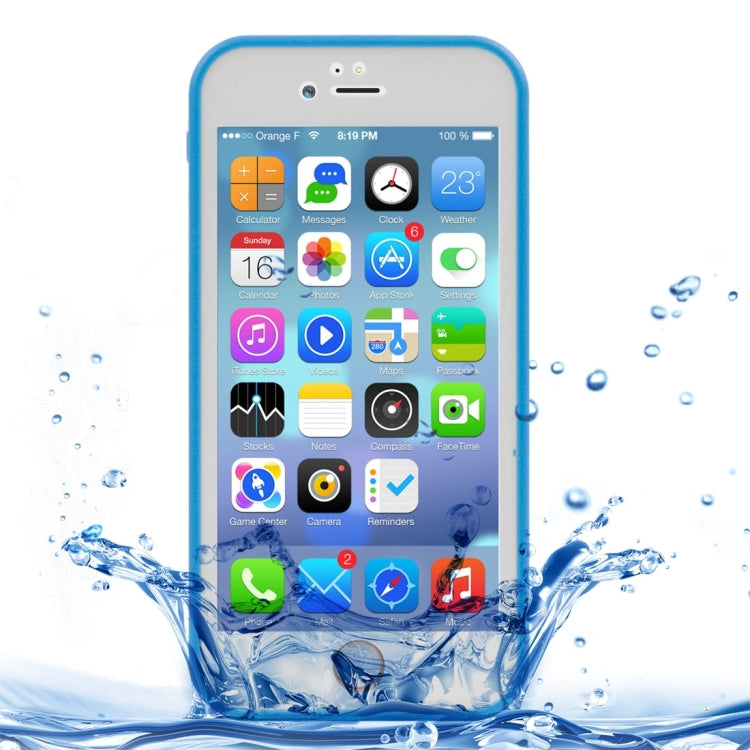 For  iPhone 8 & 7  Tridimensional Diamond Pattern Life Waterproof Protective Case