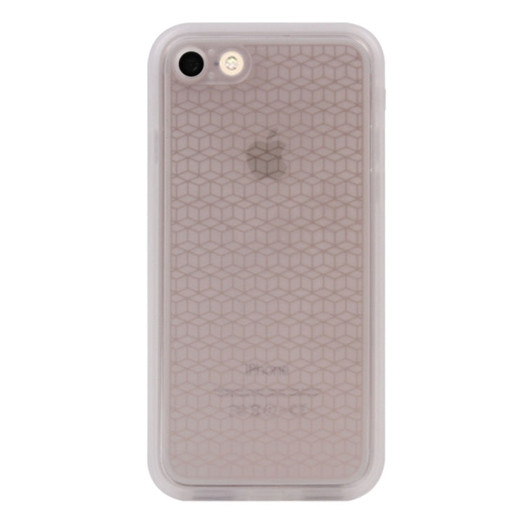 For  iPhone 8 & 7  Tridimensional Diamond Pattern Life Waterproof Protective Case