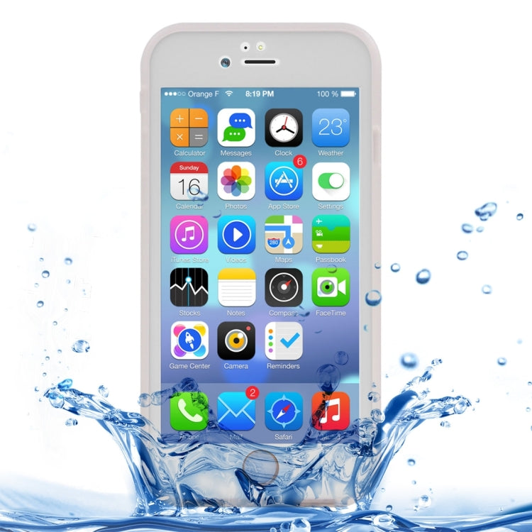 For  iPhone 8 & 7  Tridimensional Diamond Pattern Life Waterproof Protective Case