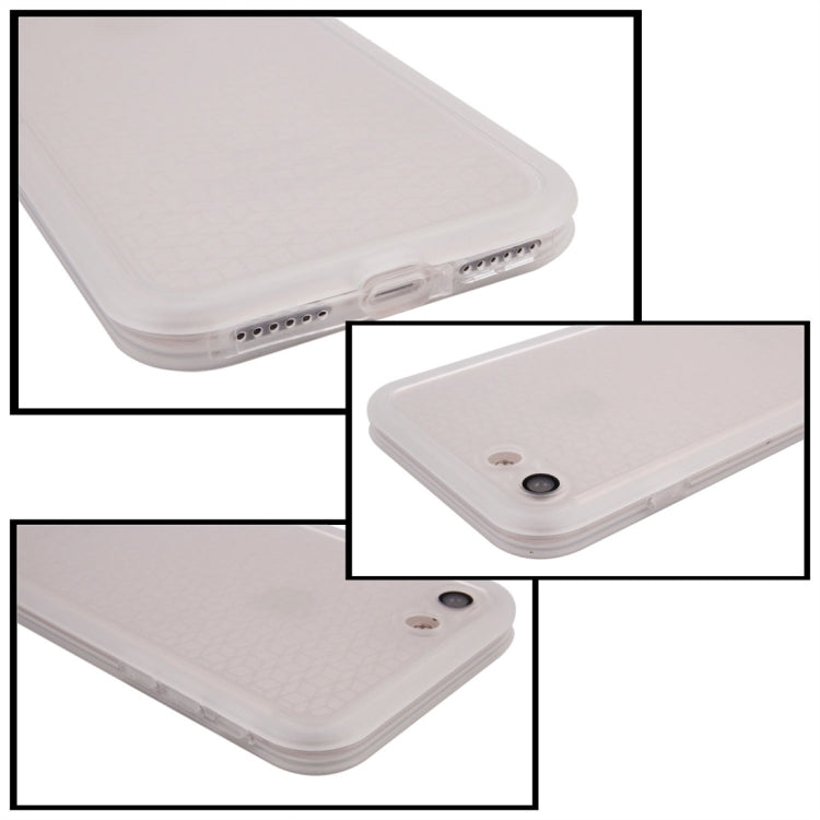For  iPhone 8 & 7  Tridimensional Diamond Pattern Life Waterproof Protective Case