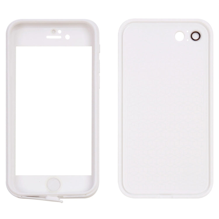 For  iPhone 8 & 7  Tridimensional Diamond Pattern Life Waterproof Protective Case
