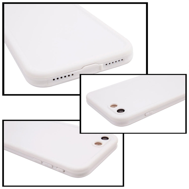 For  iPhone 8 & 7  Tridimensional Diamond Pattern Life Waterproof Protective Case
