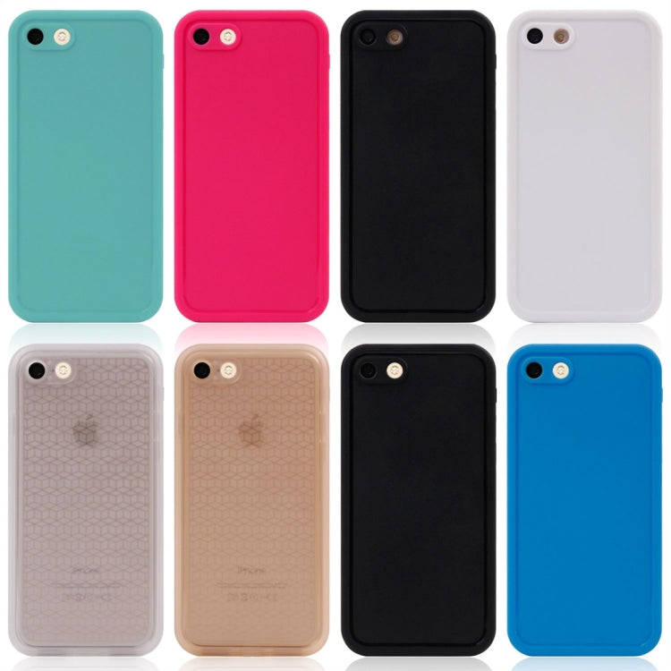 For  iPhone 8 & 7  Tridimensional Diamond Pattern Life Waterproof Protective Case