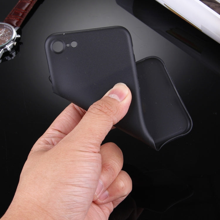 For  iPhone 8 & 7  Frosted Transparent Protective Back Cover Case