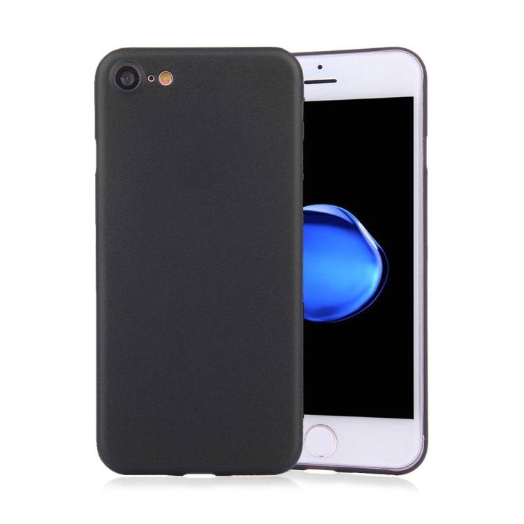 For  iPhone 8 & 7  Frosted Transparent Protective Back Cover Case