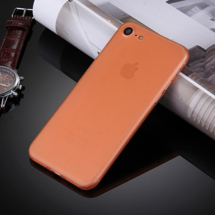 For  iPhone 8 & 7  Frosted Transparent Protective Back Cover Case