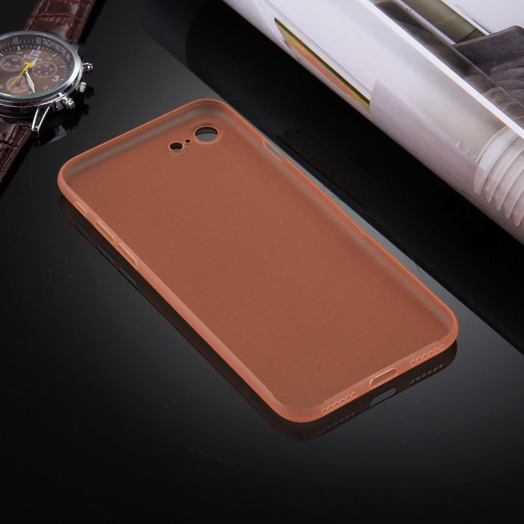 For  iPhone 8 & 7  Frosted Transparent Protective Back Cover Case