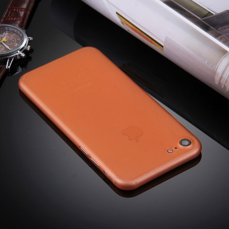 For  iPhone 8 & 7  Frosted Transparent Protective Back Cover Case