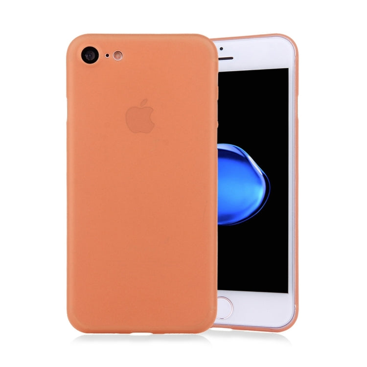 For  iPhone 8 & 7  Frosted Transparent Protective Back Cover Case