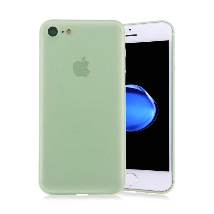 For  iPhone 8 & 7  Frosted Transparent Protective Back Cover Case