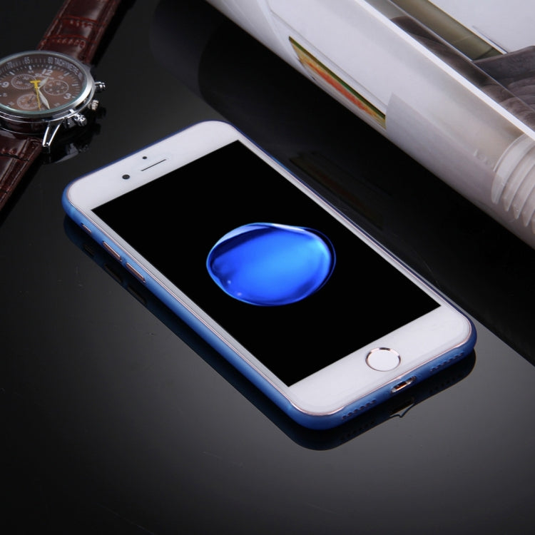 For  iPhone 8 & 7  Frosted Transparent Protective Back Cover Case