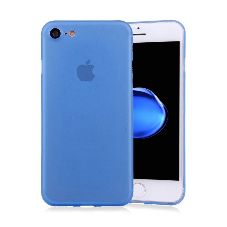 For  iPhone 8 & 7  Frosted Transparent Protective Back Cover Case