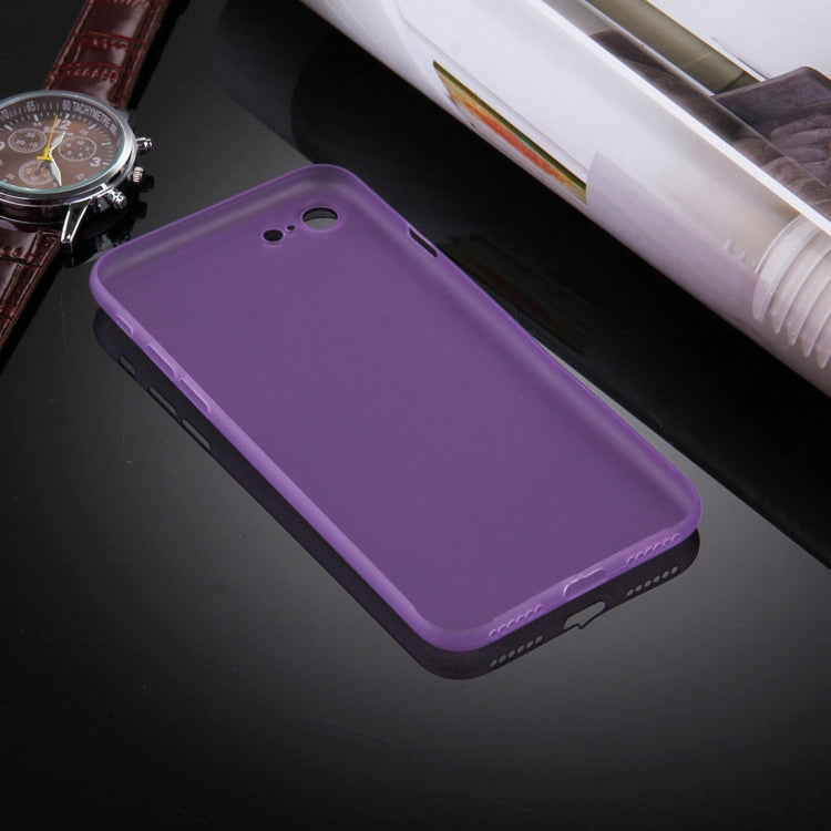 For  iPhone 8 & 7  Frosted Transparent Protective Back Cover Case