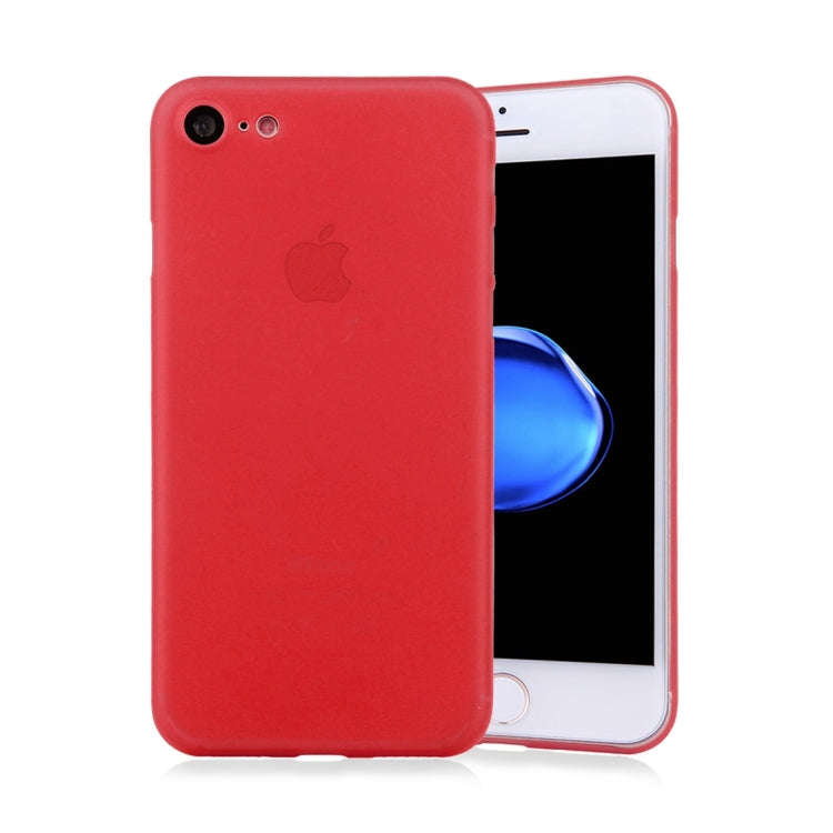 For  iPhone 8 & 7  Frosted Transparent Protective Back Cover Case