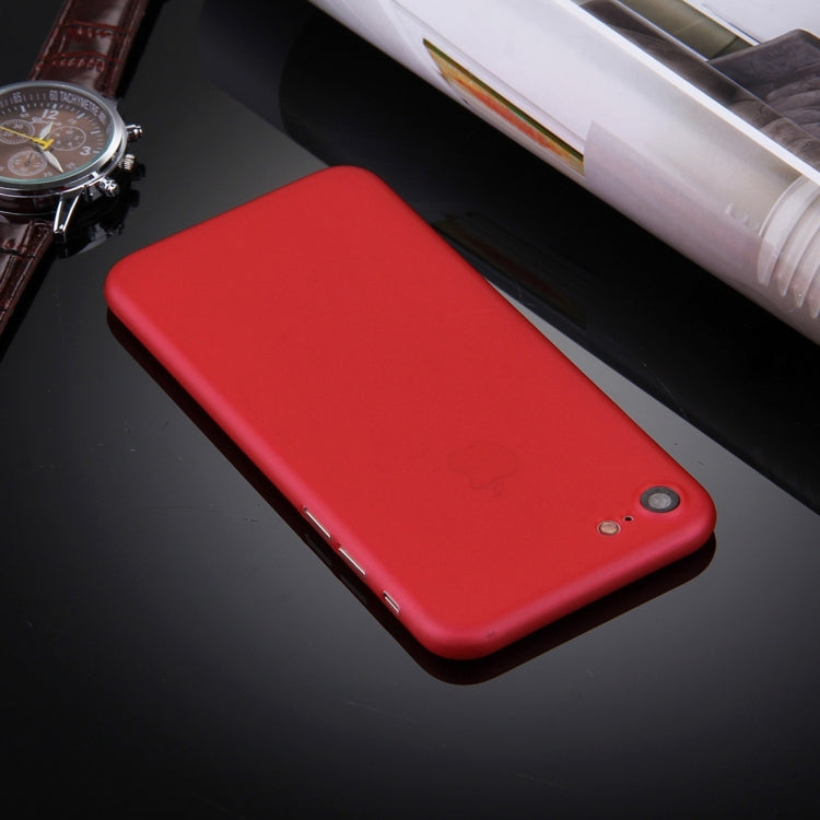 For  iPhone 8 & 7  Frosted Transparent Protective Back Cover Case