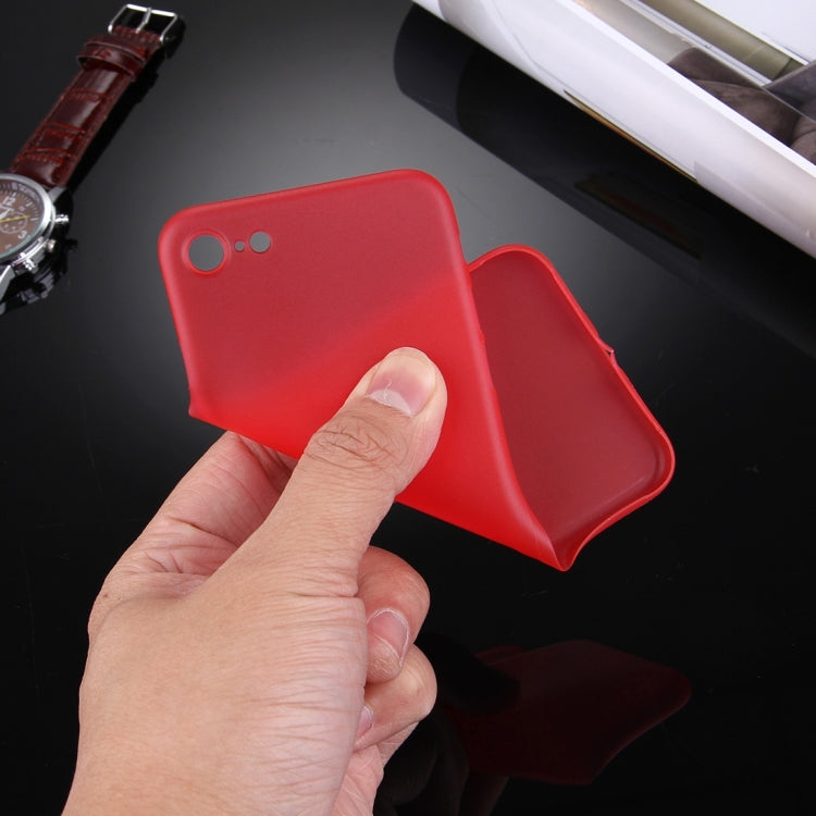 For  iPhone 8 & 7  Frosted Transparent Protective Back Cover Case