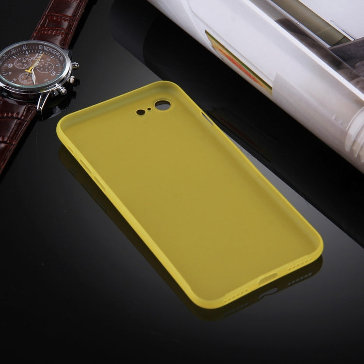 For  iPhone 8 & 7  Frosted Transparent Protective Back Cover Case