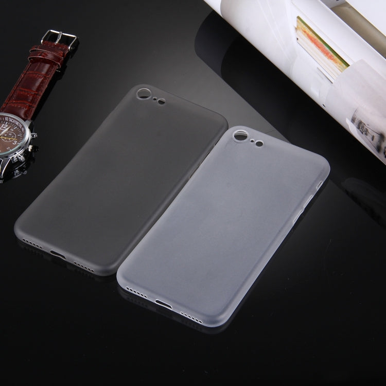 For  iPhone 8 & 7  Frosted Transparent Protective Back Cover Case