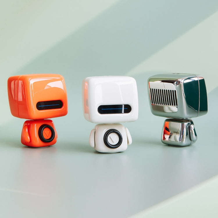 3life-349 3W Robot Shape Mini Bluetooth Speaker with Lanyard, Support Hands-free Call & Wireless Remote Control Selfie