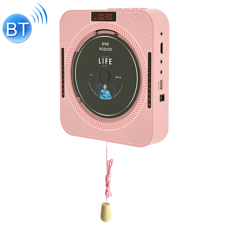 Multifunctional Household Bluetooth Speaker Wall Mounted CD Player with Ambient Light