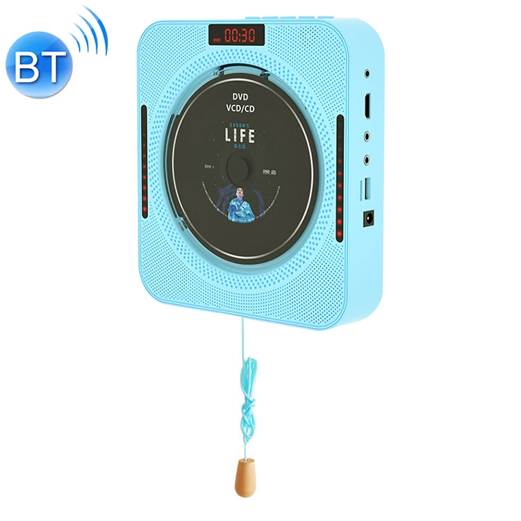 Multifunctional Household Bluetooth Speaker Wall Mounted CD Player with Ambient Light