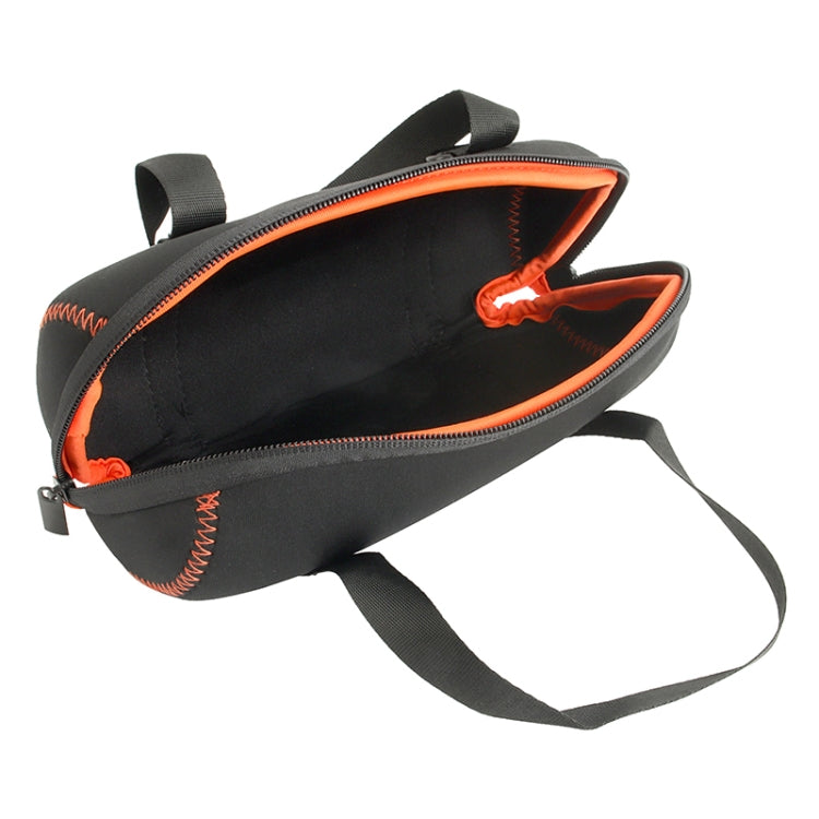 EVA Outdoor Portable Speaker Protective Cover with Shoulder Strap & Carabiner For JBL Charge 5 (Black)