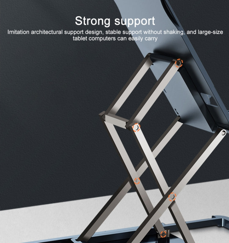 HZ12 Lightweight Foldable and Adjustable Metal Mobile Phone Mechanical Holder