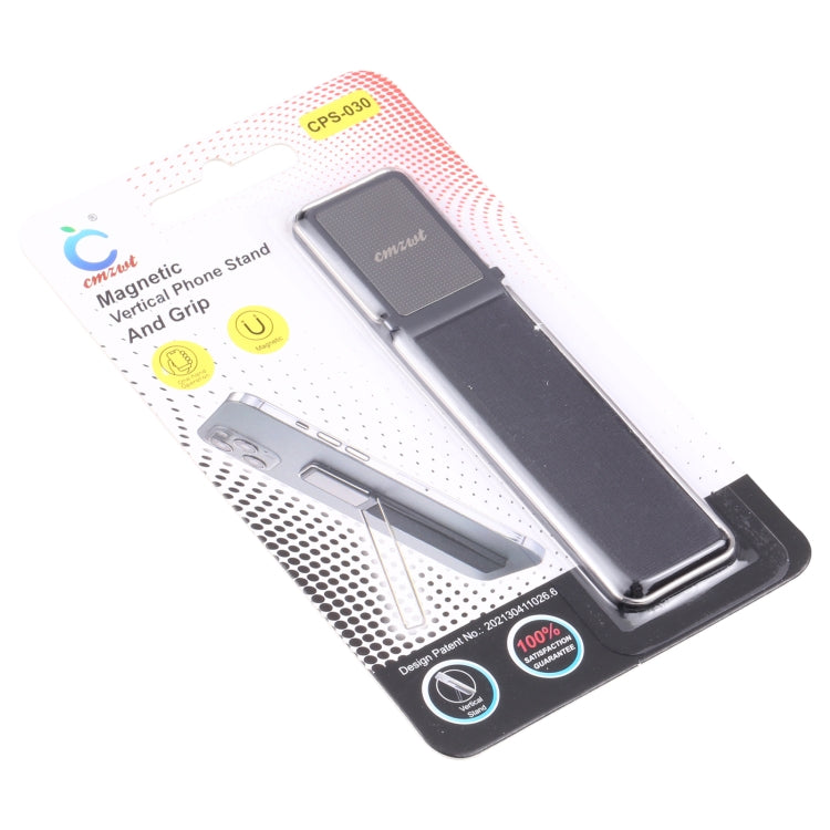cmzwt CPS-030 Adjustable Folding Magnetic Mobile Phone Holder Bracket with Grip