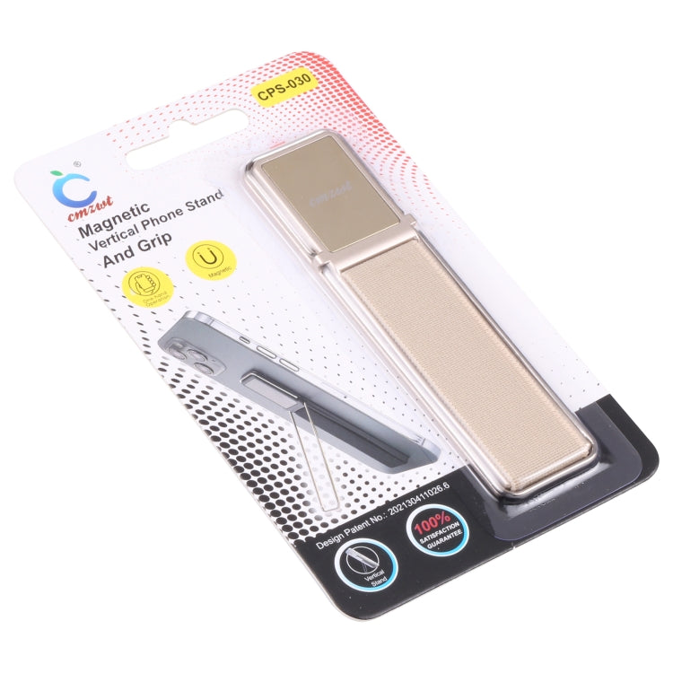 cmzwt CPS-030 Adjustable Folding Magnetic Mobile Phone Holder Bracket with Grip