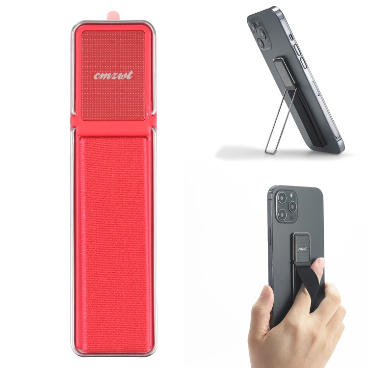 cmzwt CPS-030 Adjustable Folding Magnetic Mobile Phone Holder Bracket with Grip