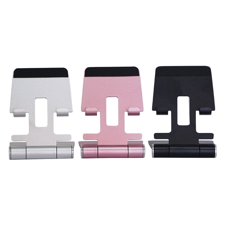 C1 Universal Foldable Multi-angle Hinge Aluminum Alloy Mobile Phone and Tablet Holder (Silver)