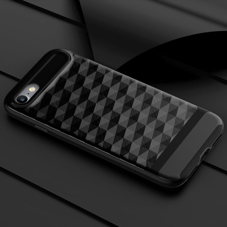 For  iPhone 8 & 7  3D Diamond PC + TPU Combination Protective Case
