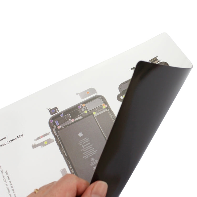 Magnetic Screws Mat For iPhone 7, Size: 25cm x 20cm