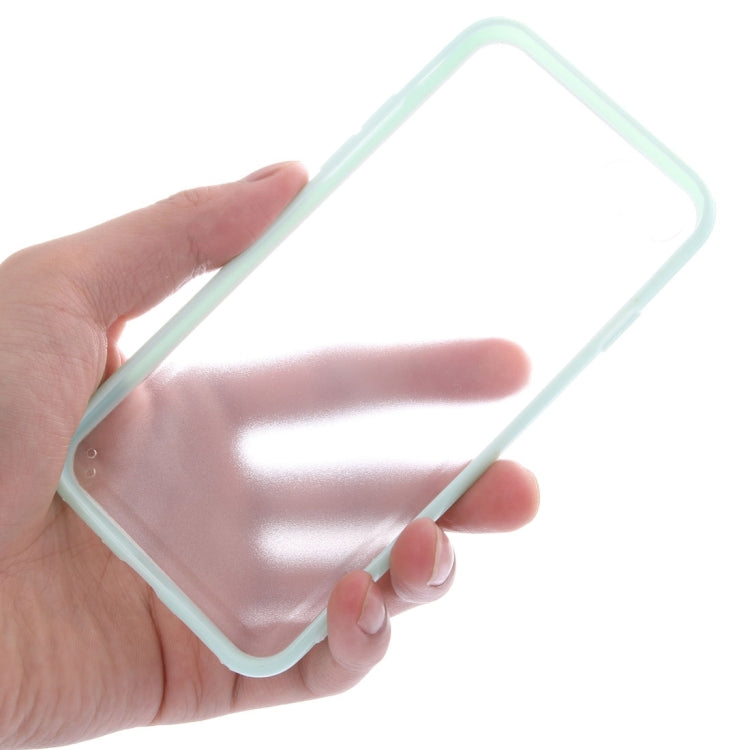 For  iPhone 8 & 7  TPU + PC Frosted Transparent Protective Back Cover Case