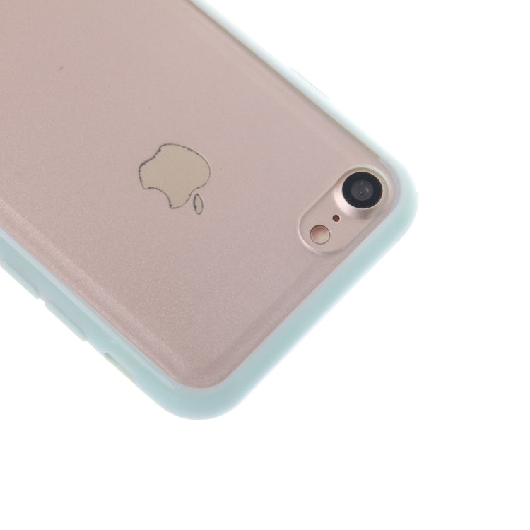 For  iPhone 8 & 7  TPU + PC Frosted Transparent Protective Back Cover Case