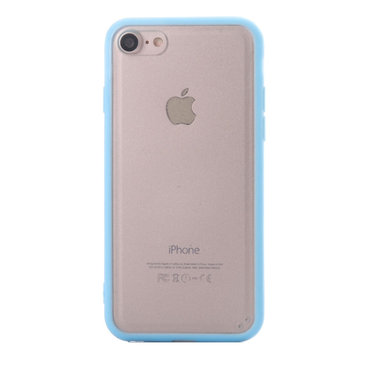 For  iPhone 8 & 7  TPU + PC Frosted Transparent Protective Back Cover Case