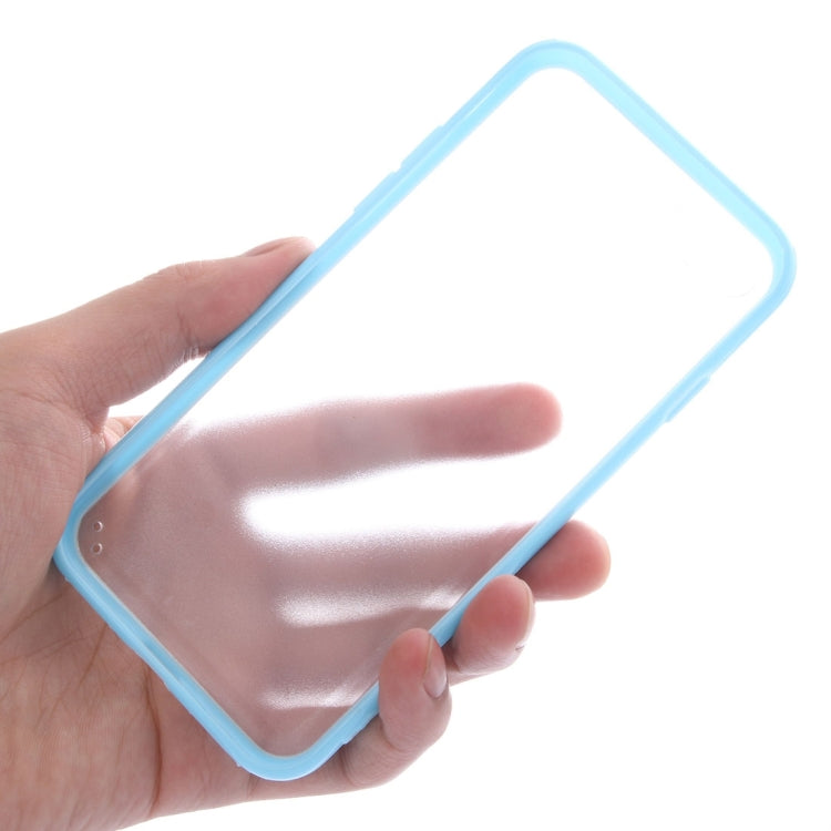 For  iPhone 8 & 7  TPU + PC Frosted Transparent Protective Back Cover Case